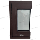 Factory Direct Selling Simple Style Sliding Aluminum Window with Various Color Sound Insutalion Profile